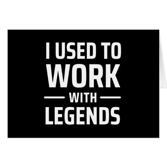 Solía Trabajar Con Leyendas (Anverso (Horizontal))