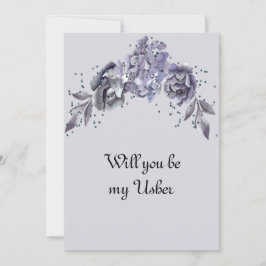 Solicitud de boda "Usher" para la serie azul de pi