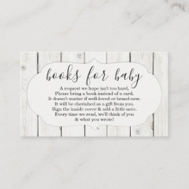 Solicitud de libro para invitación a Baby Shower -