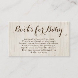 Solicitud de libro para invitación a Baby Shower -