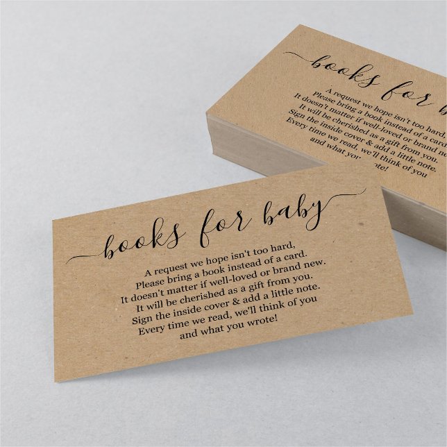 Solicitud de libro para invitación a Baby Shower - (Subido por el creador)