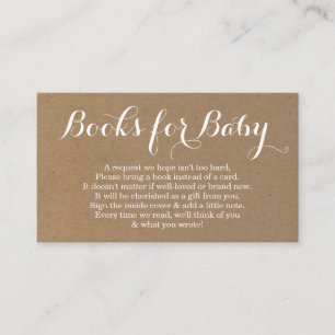 Solicitud de libro para invitación de baby shower 
