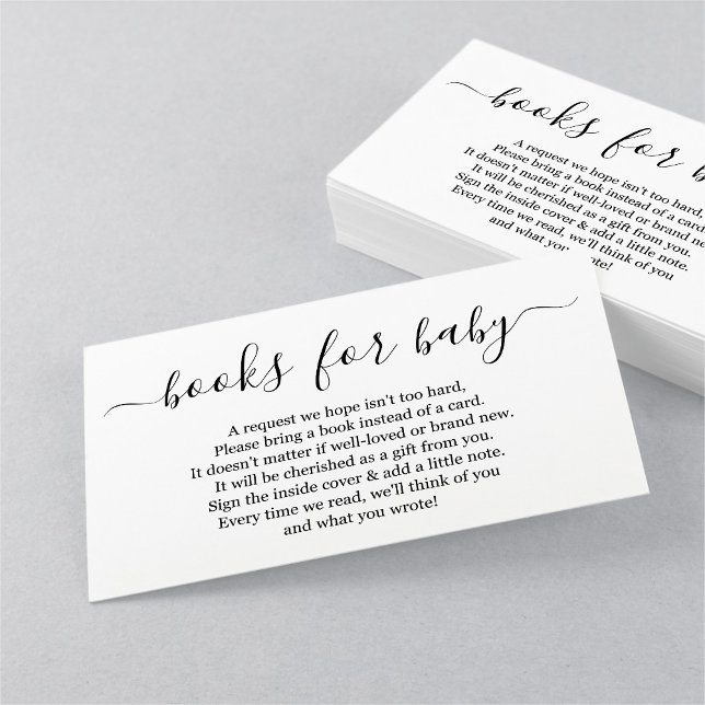 Solicitud de libro para la invitación a Baby Showe (Subido por el creador)
