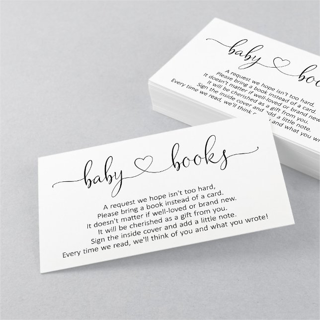 Solicitud de libro para la invitación a Baby Showe (Subido por el creador)