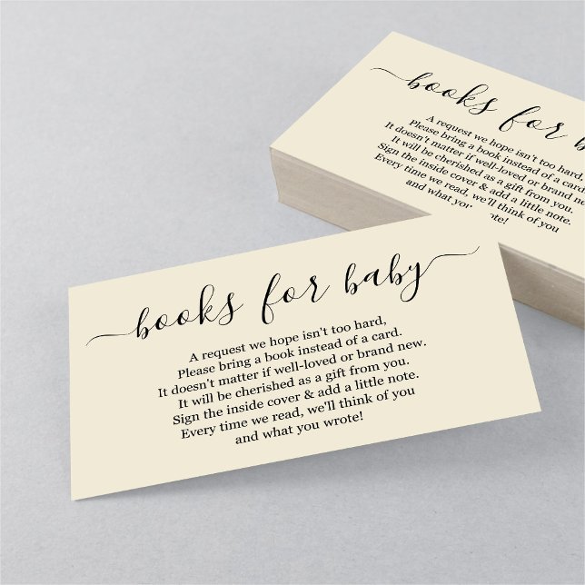 Solicitud de libro para la invitación a Baby Showe (Subido por el creador)