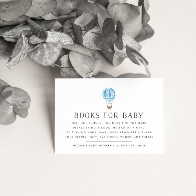 Solicitud de libro | Tarjeta de inserción de Baby  (Subido por el creador)