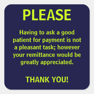 Solicitud de Pegatinas de Facturación de Pagos