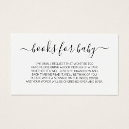 Solicitud mínima de libro de guiones para Baby Sho