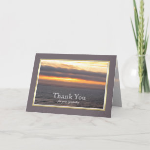 Solidaridad Gracias Tarjeta - Sunset Gracias