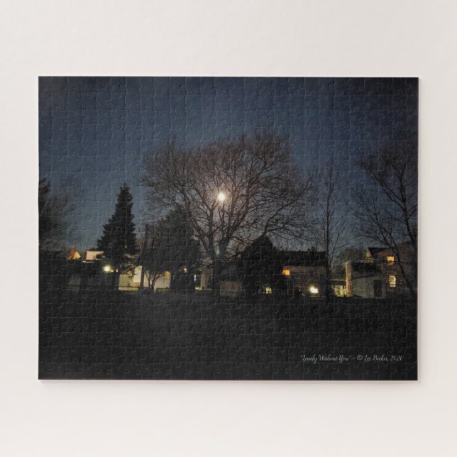 "Solitario sin ti - rompecabezas de rompecabezas (Horizontal)