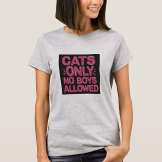 Solo A Los Gatos No Se Permite La Camiseta