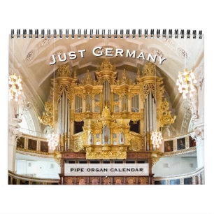 Solo Alemania - calendario de órgano de tubos