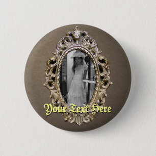 Solo botón elegante del marco