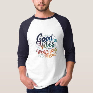 Sólo Buenos Momentos Camiseta Raglan de Humor Co