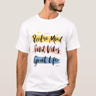 Solo camiseta con vibraciones positivas