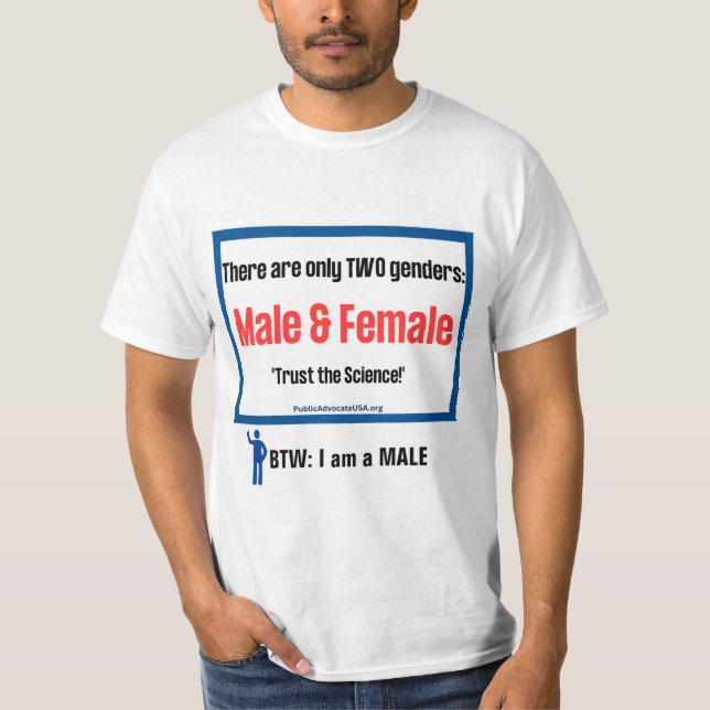 Solo camiseta de 2 géneros ~ Sólo para hombres (Anverso)