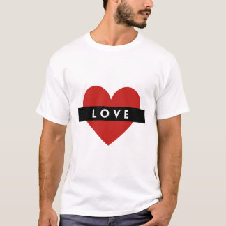 Solo camiseta de amor