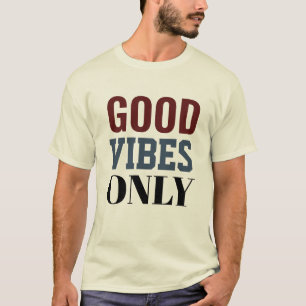 Solo camiseta de buena onda