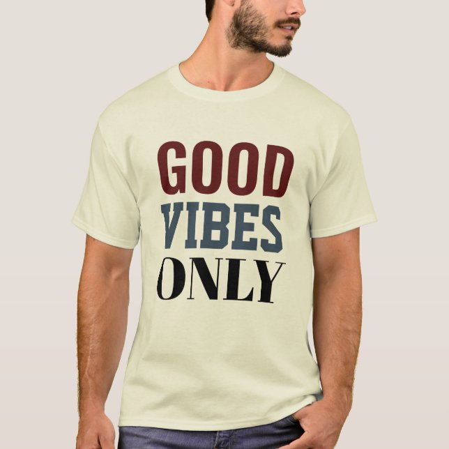 Solo camiseta de buena onda (Anverso)