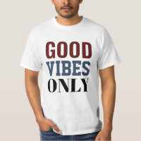 Solo camiseta de buena onda