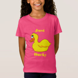 Solo camiseta de Chicas del pato amarillo dudoso