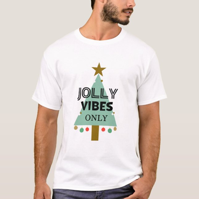 Solo camiseta de Jolly Vibes Navidades festivos (Anverso)