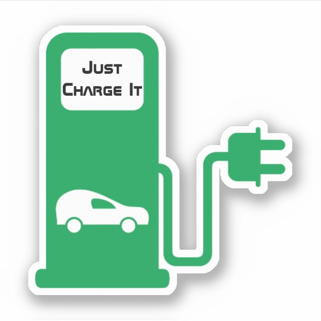 Sólo Cargar al Pegatina de vinilo de corte Persona (Anverso)