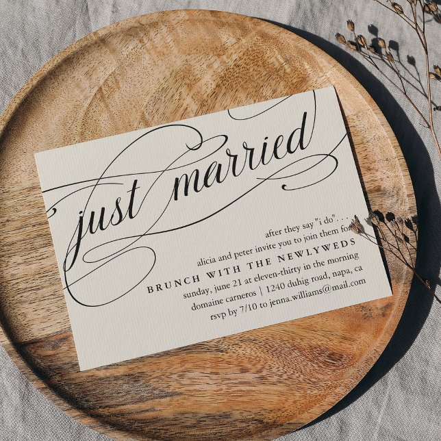 Solo casada | Invitación a brunch post Boda (Subido por el creador)