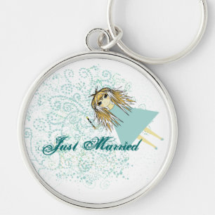 Solo casados aléjate de las cadenas de llavero de 