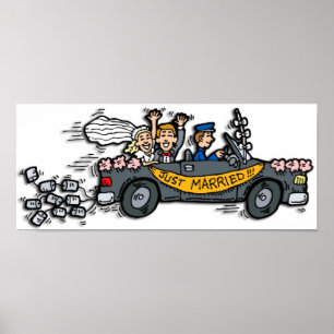 "¡Sólo casados!" Póster