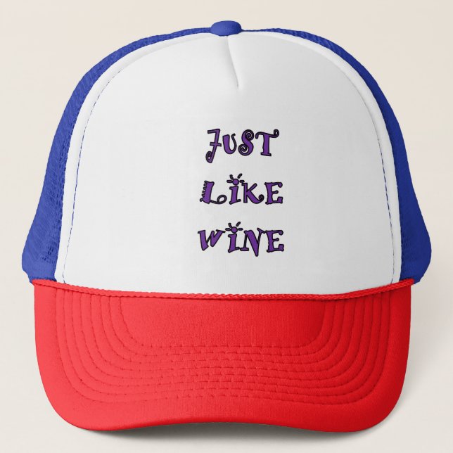 SÓLO COMO Gorra DE VINOS (Anverso)