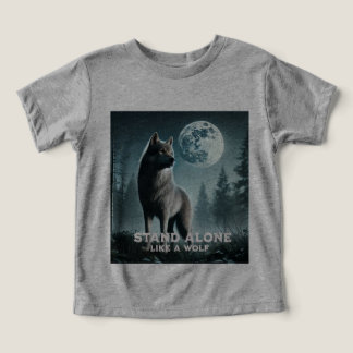 Solo como una camiseta lobo