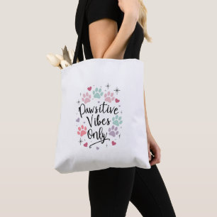Solo con vibraciones patéticas" Bolsa de Tote - Mu