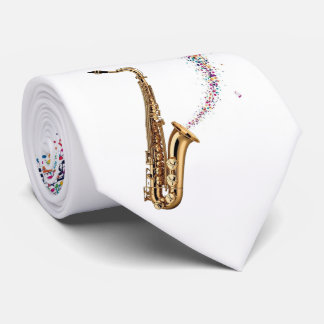 Solo de Saxofón - Corbata personalizada para hombr