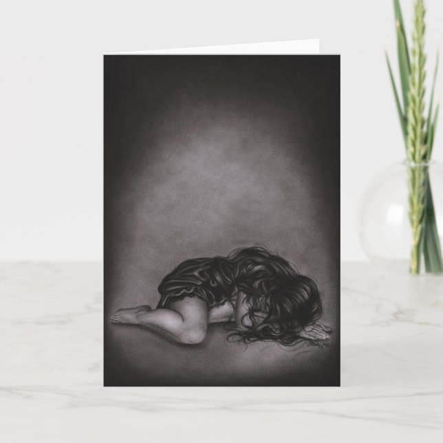 Solo déjame romper la tarjeta de saludo (Anverso)