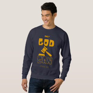 Sólo Dios puede juzgarme sudadera masculina