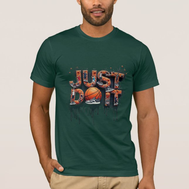 Solo Dunk It - Camiseta Gráfica De Baloncesto (Anverso)