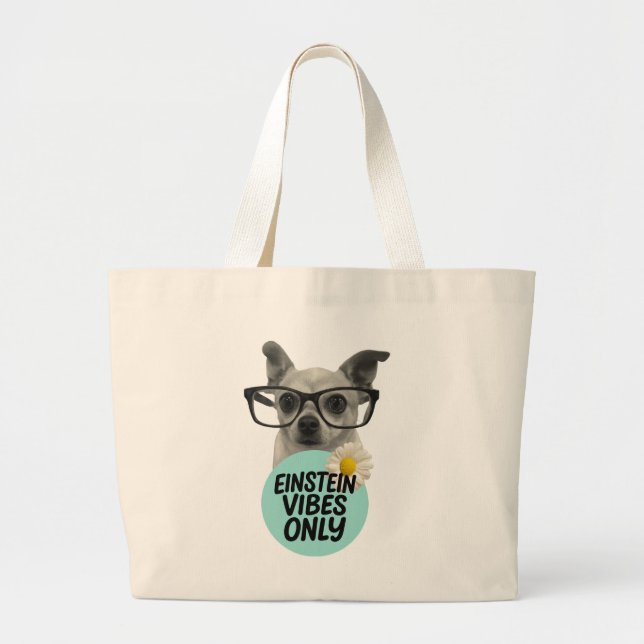 Sólo Einstein Vibes - Bolsa Tote (Frente)