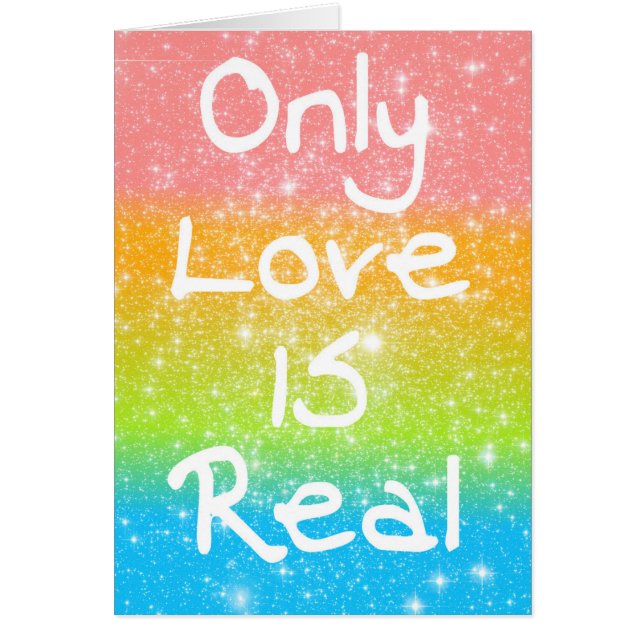 Sólo el amor es real (Frente)