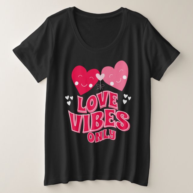 Sólo el día de San Valentín Love Vibes (Anverso del diseño)