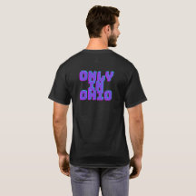 Solo en camiseta de Ohio