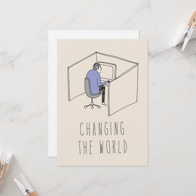 Solo en la tarjeta de felicitación de Silicon Vall (Anverso/Reverso In Situ)