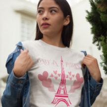 Solo en París en camiseta