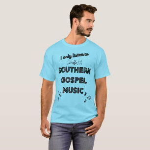 Solo Escucho Camisetas De Música Gospel Sur