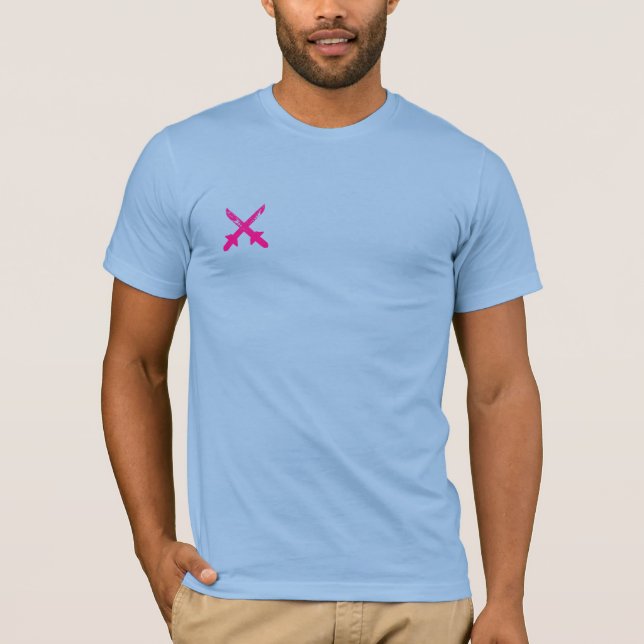 Solo espadas camiseta personalizado (Anverso)