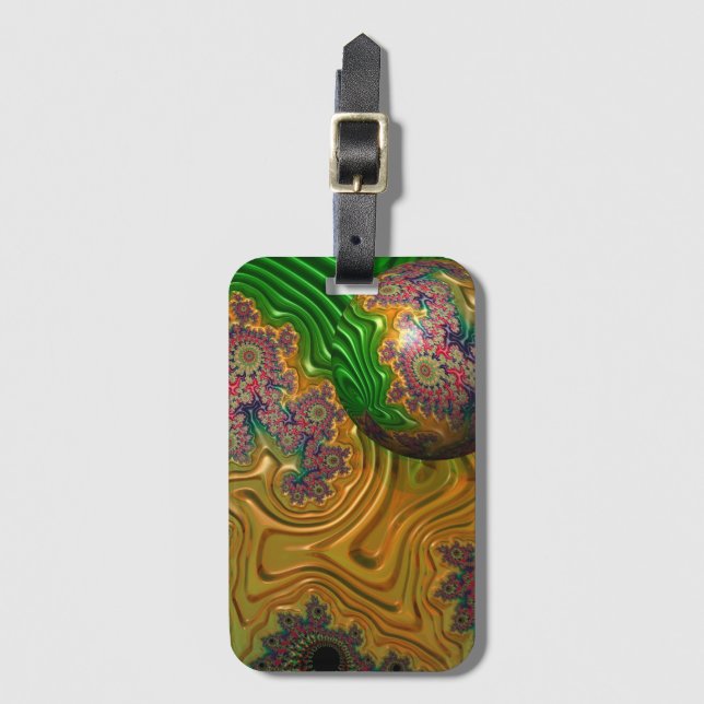 Sólo flotando por etiqueta de equipaje (Anverso vertical)