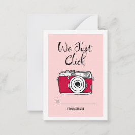 Solo hacemos clic en la tarjeta de San Valentín de