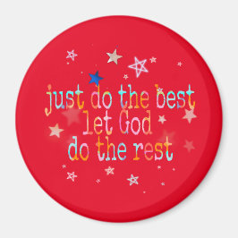 sólo haz lo mejor del imán