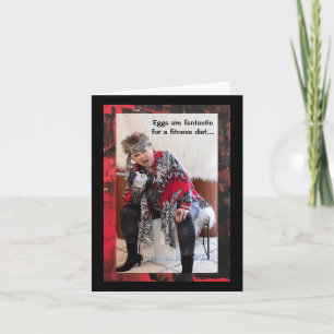 Solo huevos o cualquier otra cosa Tarjeta de felic
