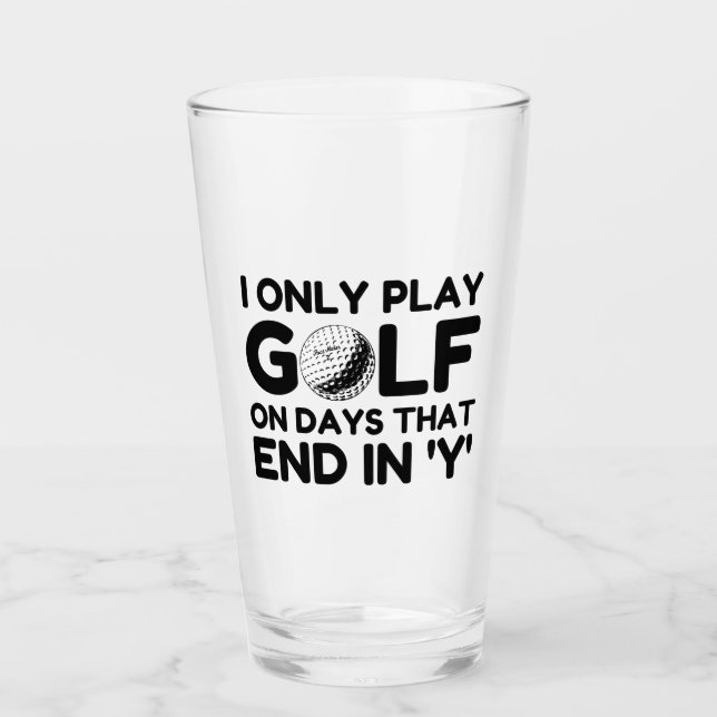 Sólo juego al golf (Anverso)